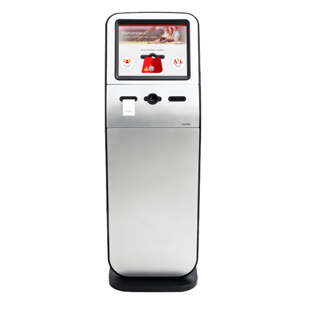 Floor Standing M-13 Smart Self Ticketing Kiosk Floor Standing M-13 Smart Self Ticketing Kiosk